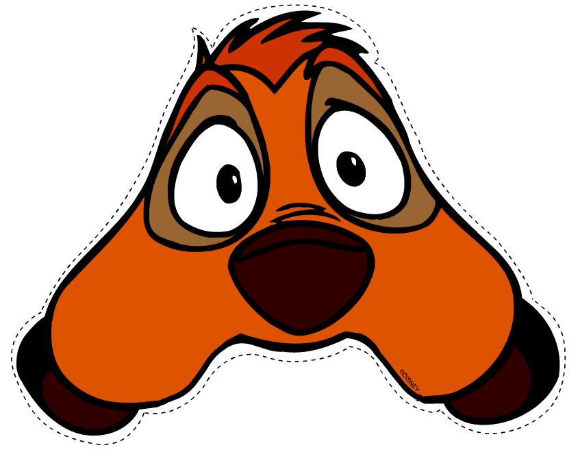 masque timon le roi lion